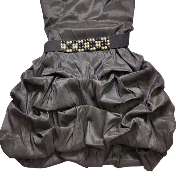 Torrid Black Hilo Pickup Strapless Formal Dress Plus Size 22 New Bubble Dress - Picture 5 of 10